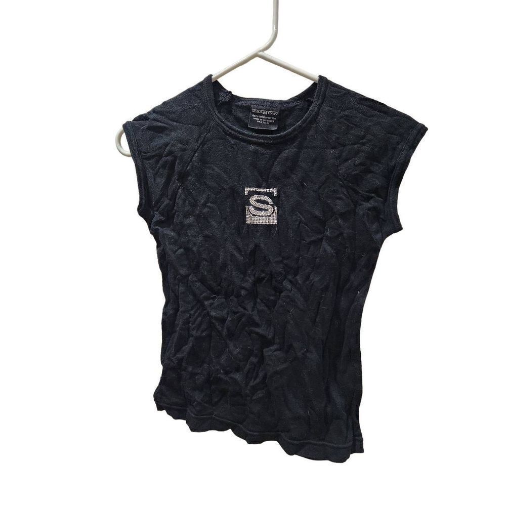 Sebastian black t-shirt - Picture 2 of 8